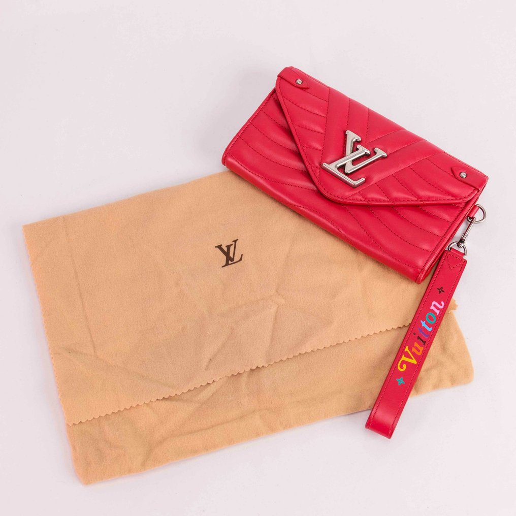 Louis Vuitton - New wave long wallet red M63299 - Portfel #1.1