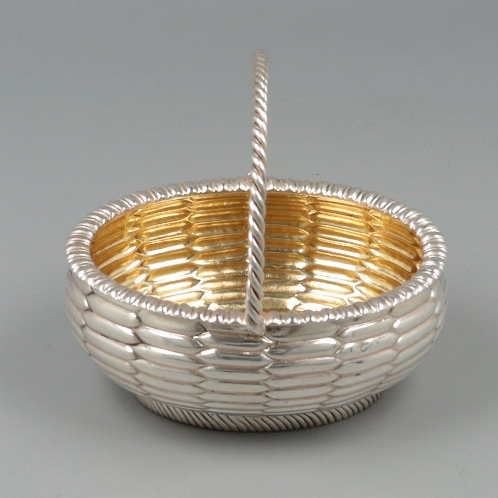 Richard Sibley II, Londen 1841 , NO RESERVE - Bonbon basket - .925 silver #1.2