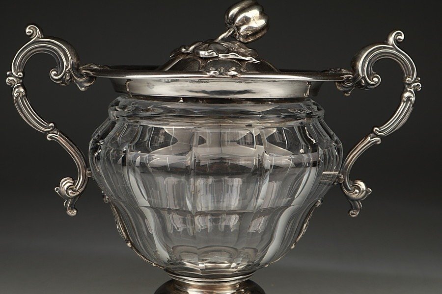Emile Hugo - Sugar bowl - .950 silver #3.1