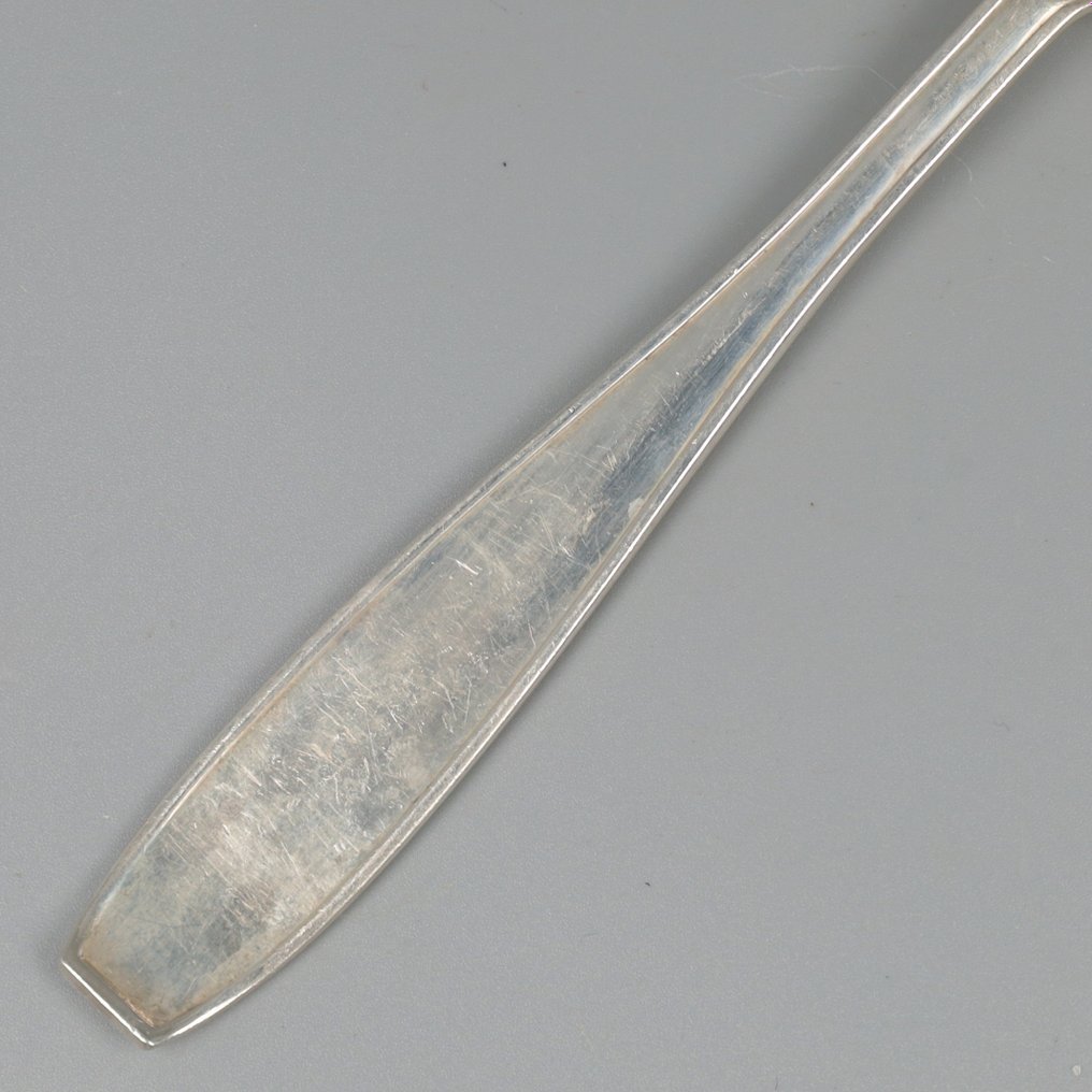Wolfers Frères model: JADE, NO RESERVE - Berry spoon (6) - .800 silver #1.2