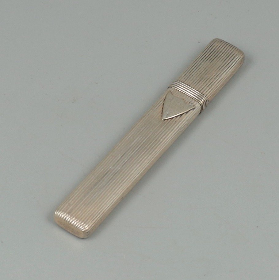 Jacob van Wijk sr. ca. 1825 *NO RESERVE* - Needle case - .833 silver #1.2