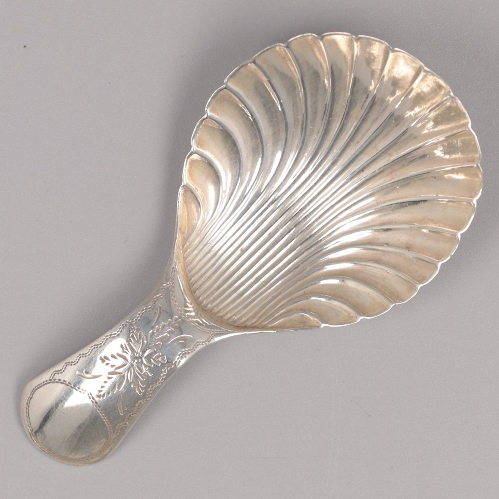 John Thropp, Birmingham 1814 *NO RESERVE* Theeduim - Spoon - .925 silver #1.1