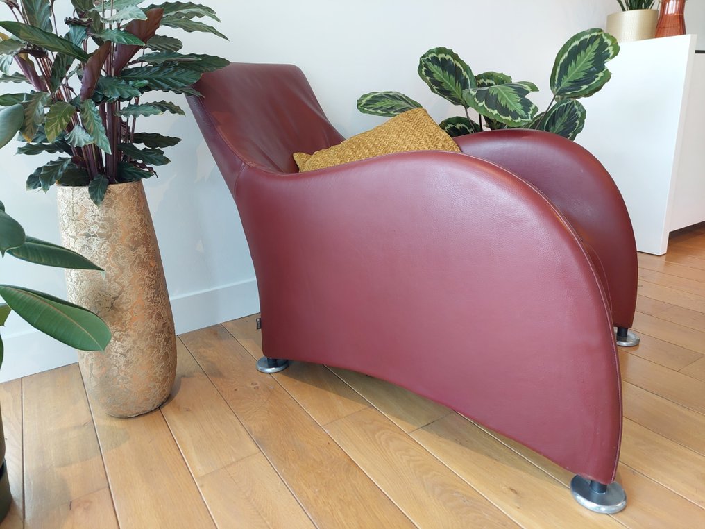 Montis - Gerard van den Berg - Lounge chair - Lodge - Aluminium, Leather #2.2