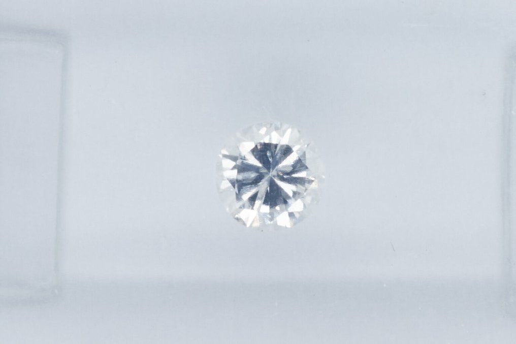 1 pcs Diamante - 0.30 ct - Redondo - F - VVS2 #1.1