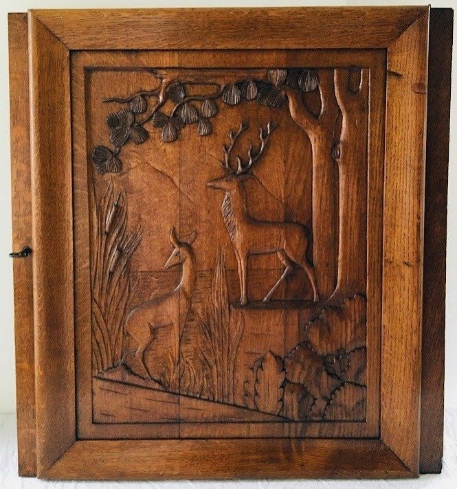 艺术装饰 门 (2) - 1930-1940 - 一对装饰艺术门  #2.2