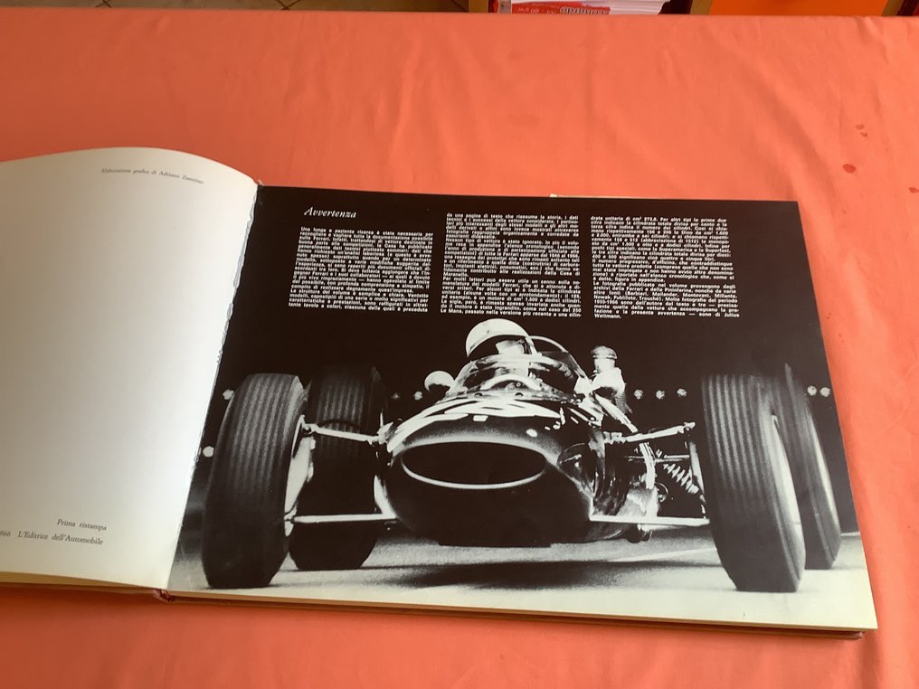Book - Ferrari - Libro "Le Ferrari" di Gianni Rogliatti anno 1966 - 1966 #3.1