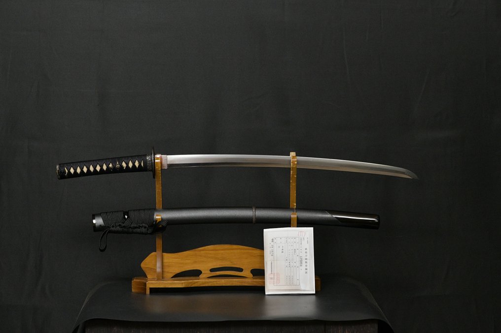 武士刀 - 日本刀胁差在美丽的江户原始小白刃 - 日本 - Muromachi period (1333-1573) #1.1
