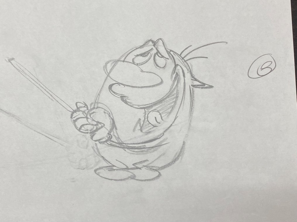 The Ren & Stimpy Show - 1 Original Concept drawing from Spümcø #3.2