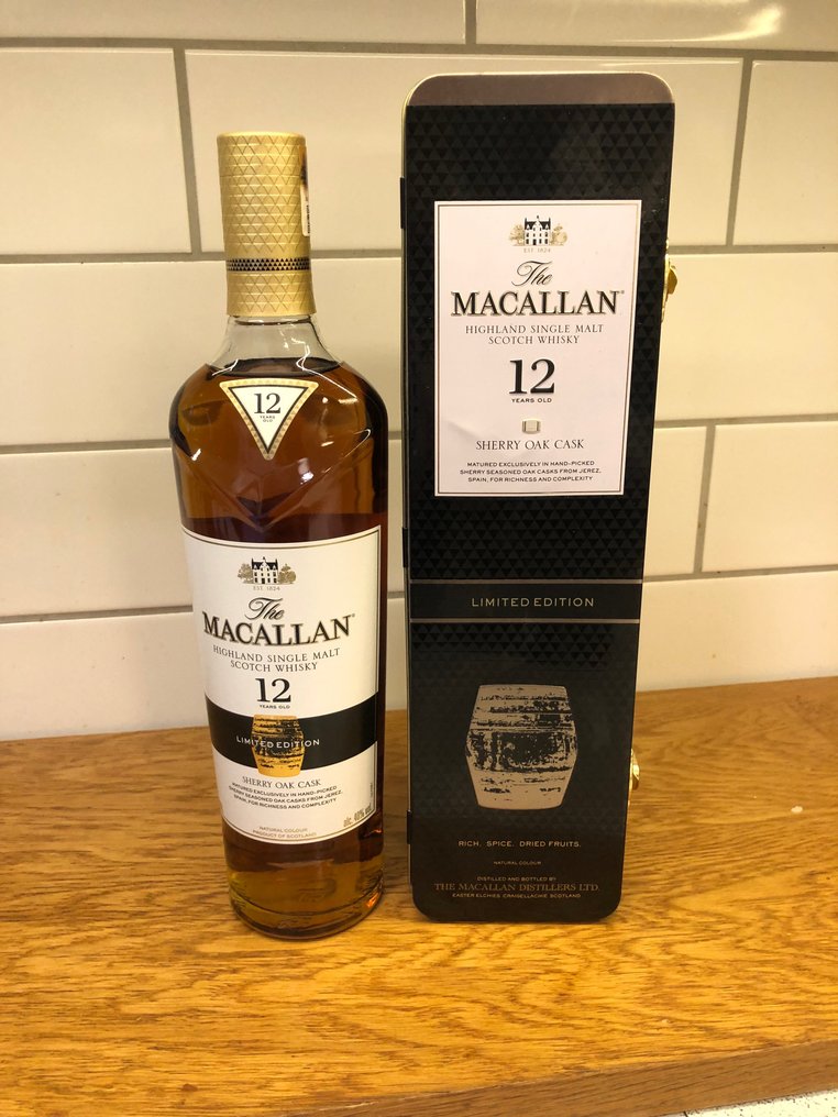 Macallan 12 years old - Sherry Oak Cask Limited Edition - Original bottling  - 700ml #1.1