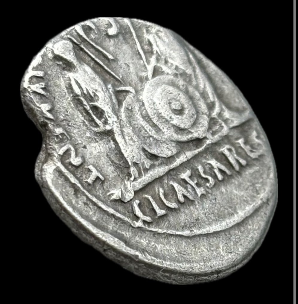 Rooman imperiumi. Augustus (27 eaa.–14 aaj.). Denarius Lugdunum - Gaius & Lucius #2.1
