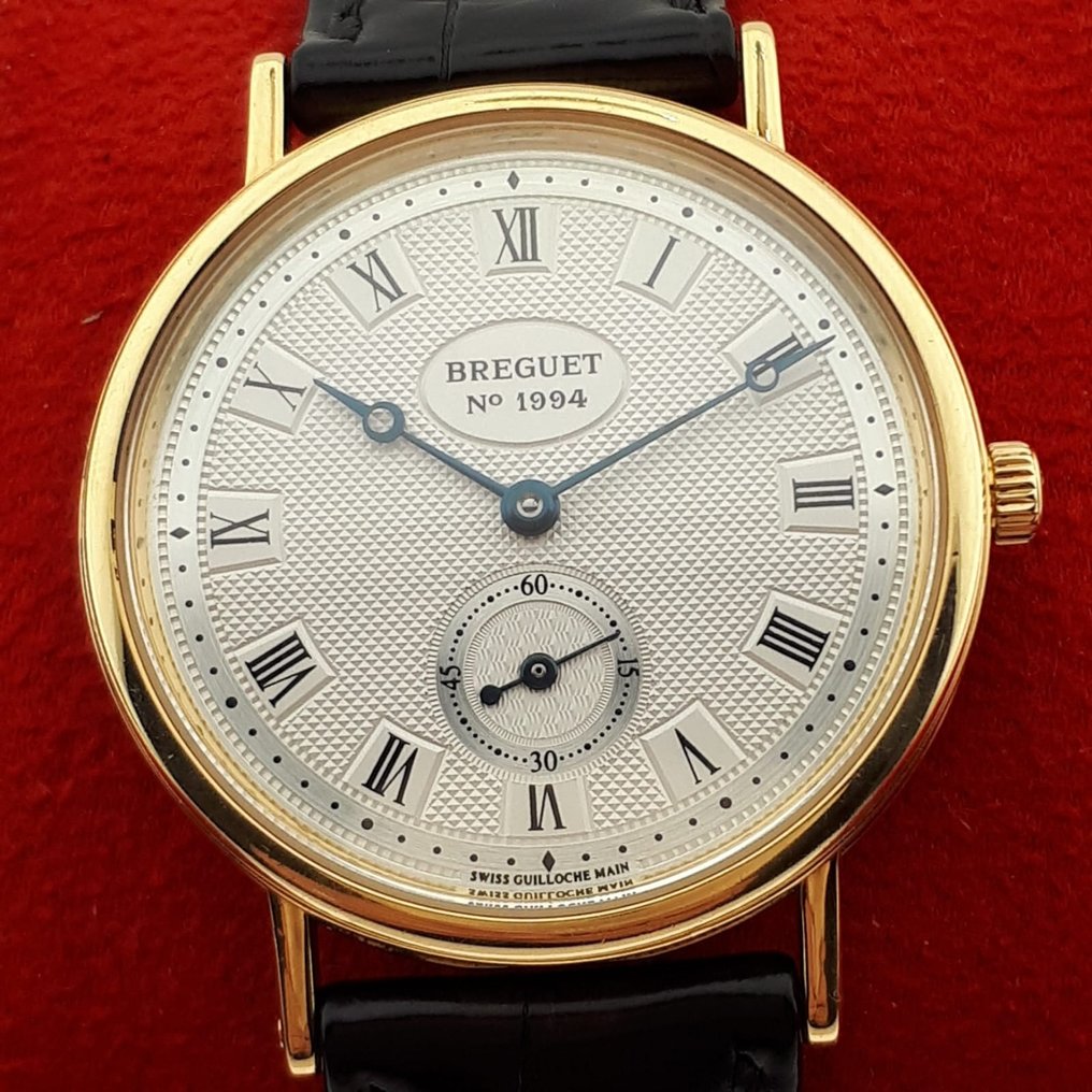 Breguet - Classique Subsecond 18K (750) Yellow Gold Case & Buckle - 3910 - 男士 - 2000-2010 #1.1