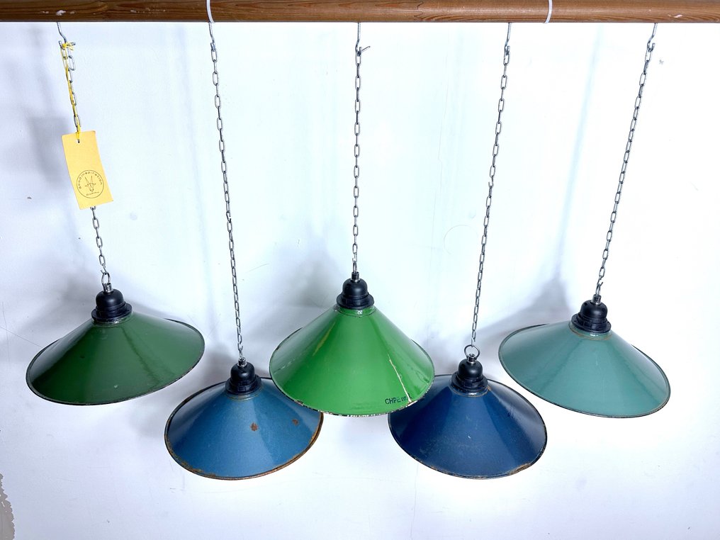 Hanging lamp (5) - Enamel, Steel #2.1