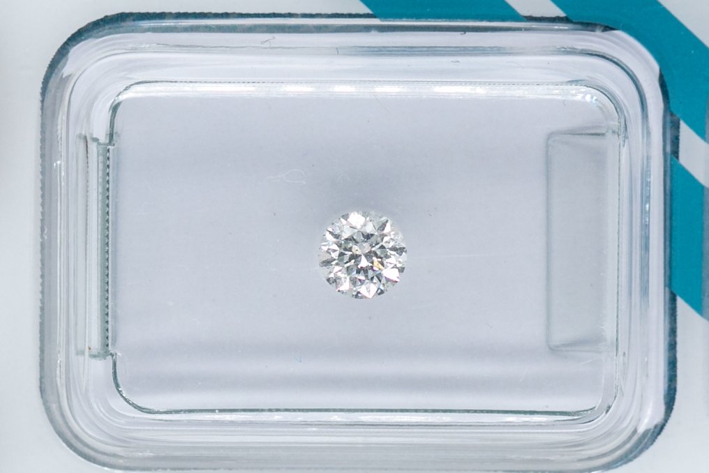 1 pcs Diamant - 0.30 ct - Rund - E - I1 #2.2