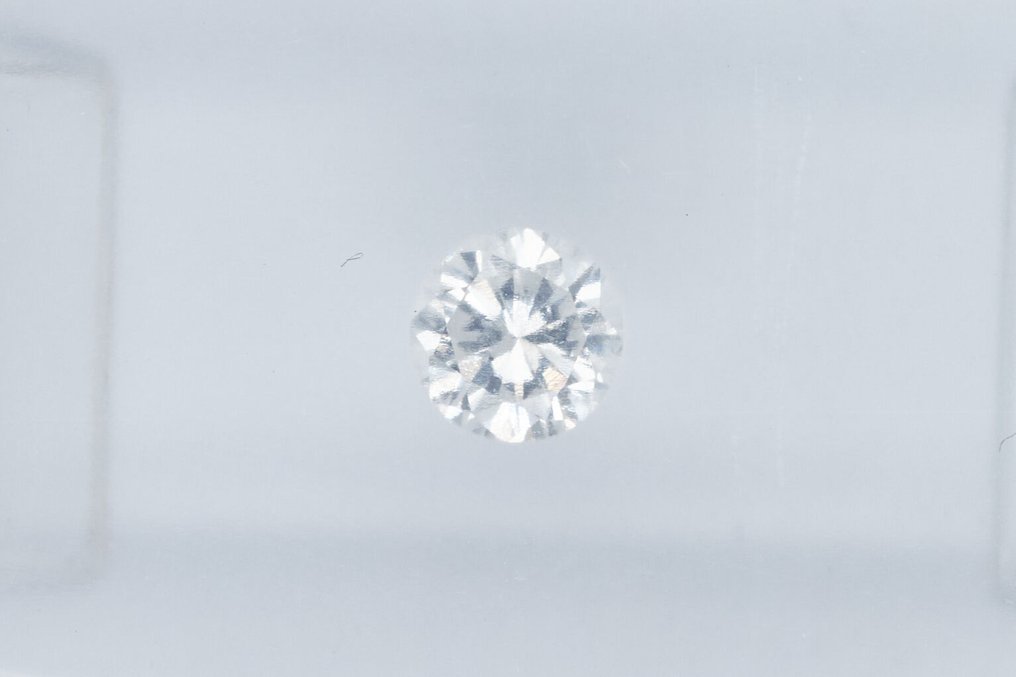 1 pcs Diamant - 0.30 ct - Rond - E - VS2 #1.1