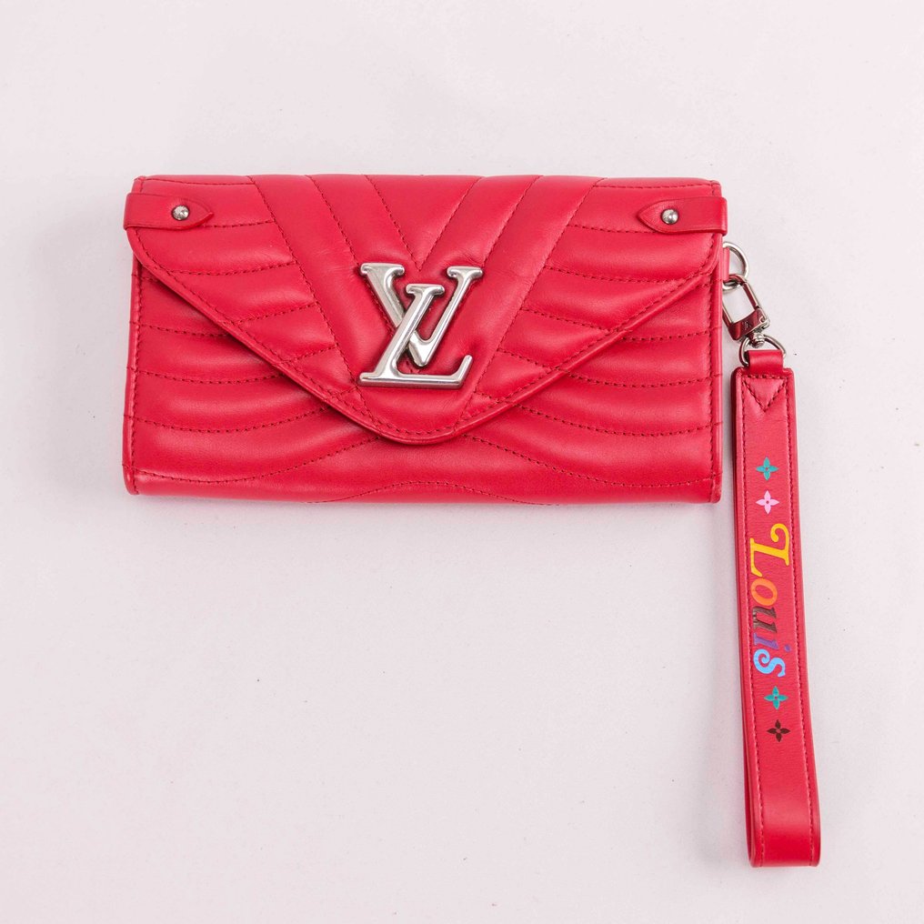 Louis Vuitton - New wave long wallet red M63299 - Portfel #1.2