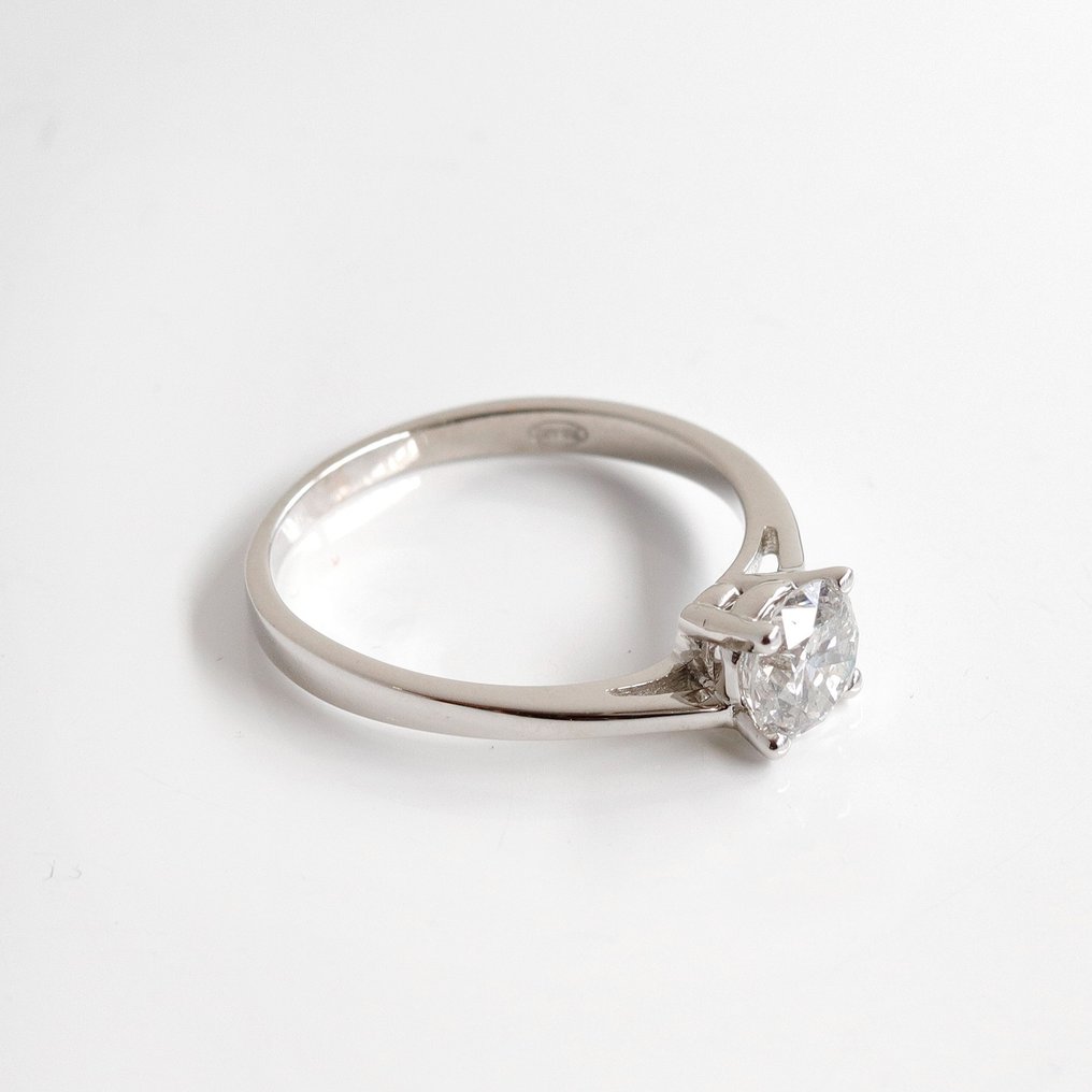 Δαχτυλίδι - 18 καράτια Λευκός χρυσός Διαμάντι  (Φυσικό) #2.1