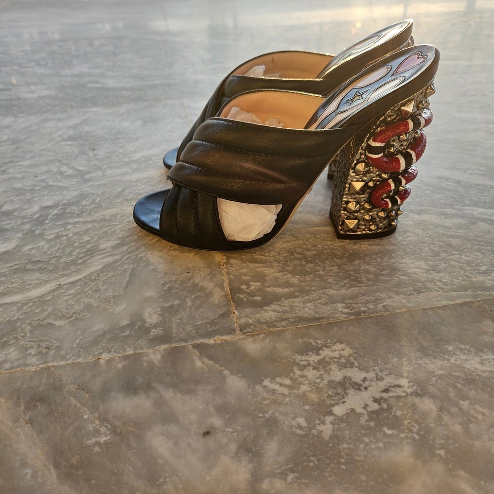 Gucci - 高跟凉鞋 - 尺寸: Shoes / EU 37.5 #1.2