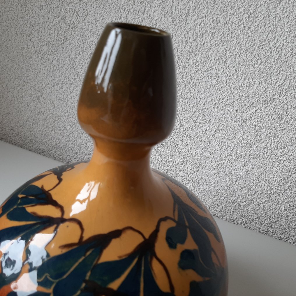 Haagsche Plateelfabriek Rozenburg - Vase  - Töpferware #2.1