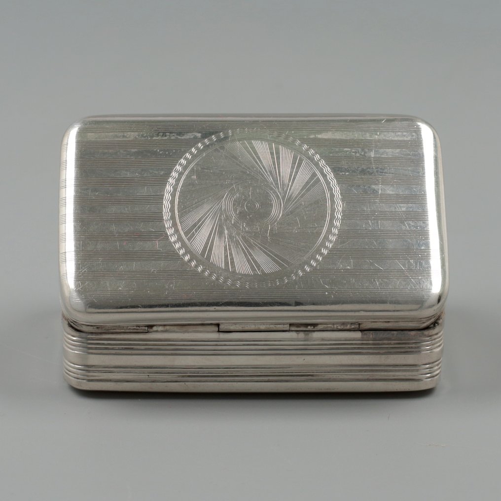 Abraham van Willenswaard 1817, NO RESERVE - 鼻烟盒 - .833 银 #2.1