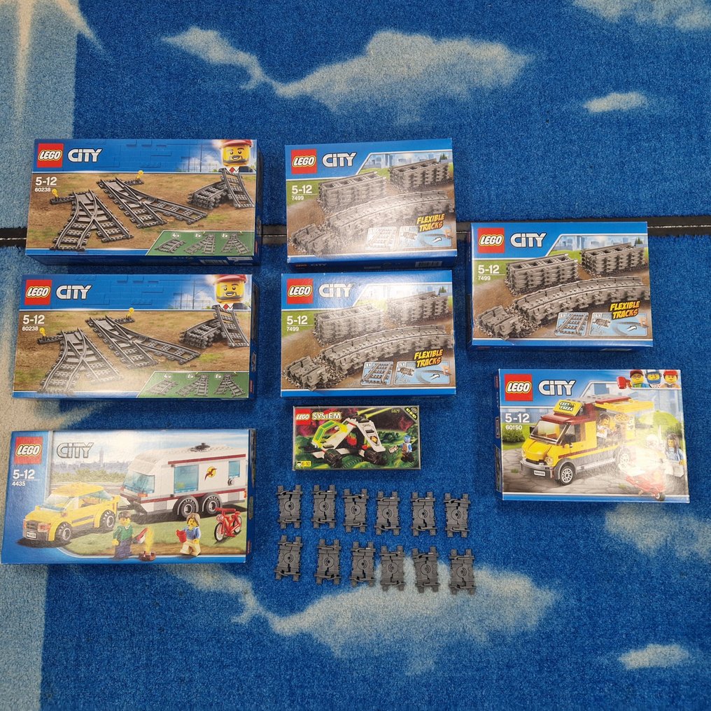 Lego - Kaupunki - 4435+60150+6829+60238+7499 - Lego City Set`s - 2010-2020 - Saksa #1.2