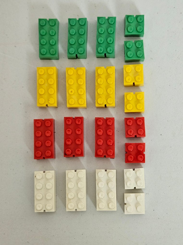 LEGO 20 stuks Automatic binding bricks ABB zonder logo dus uit 1949. De allereerste Zeldzaam 1940 1950 Catawiki