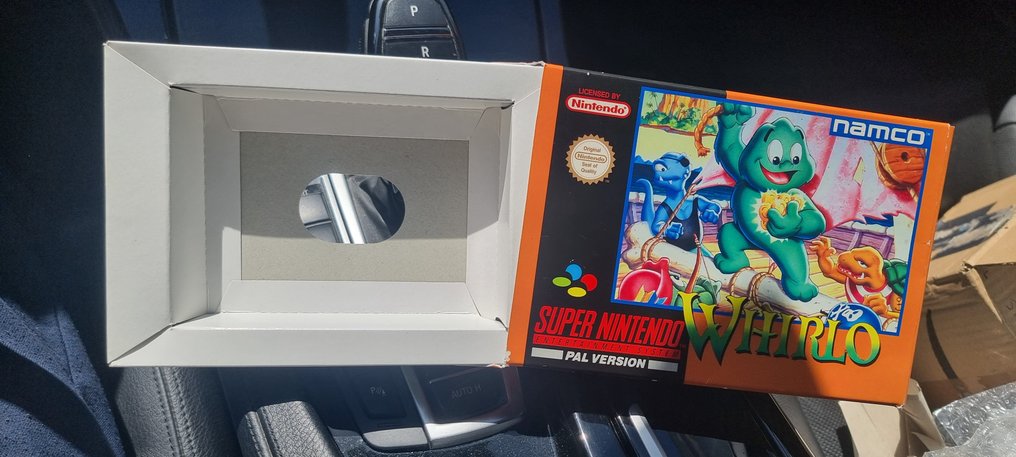 Nintendo - SNES - Whirlo - Videojogo - Com caixa a reproduzir a original #2.1