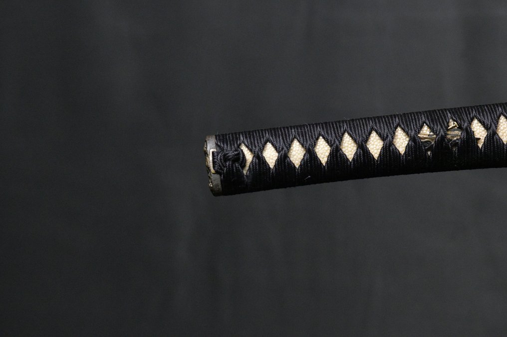 武士刀 - 日本刀胁差在美丽的江户原始小白刃 - 日本 - Muromachi period (1333-1573) #3.2