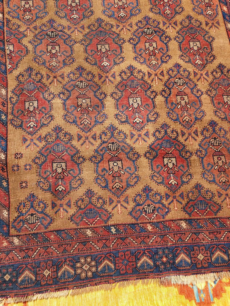 Antik handgjord persisk Afshar tribal ullmatta - Matta - 160 cm - 110 cm #2.1