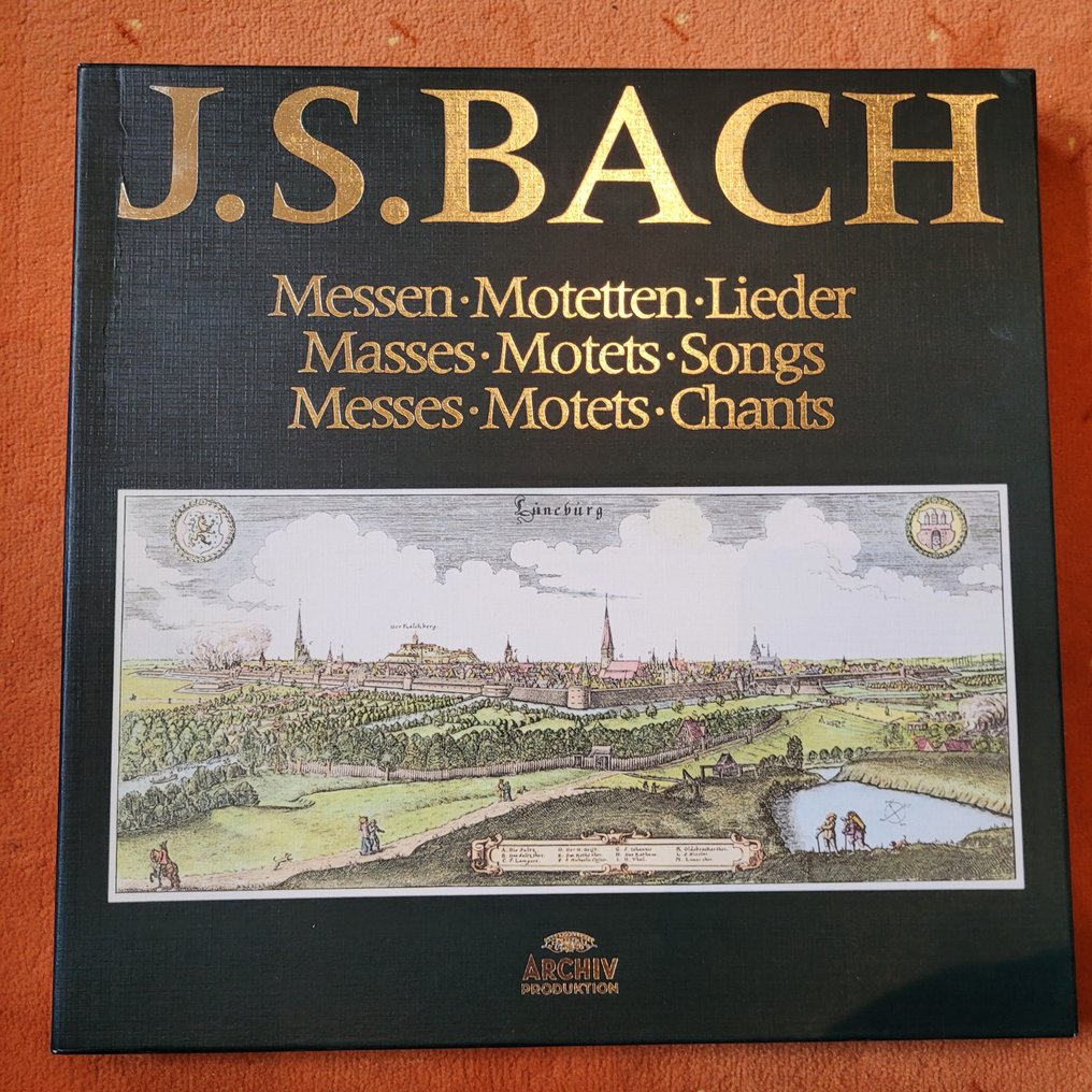 Johann Sebastian Bach - Messas - Flere titler - Bokssæt - 1975 #1.1