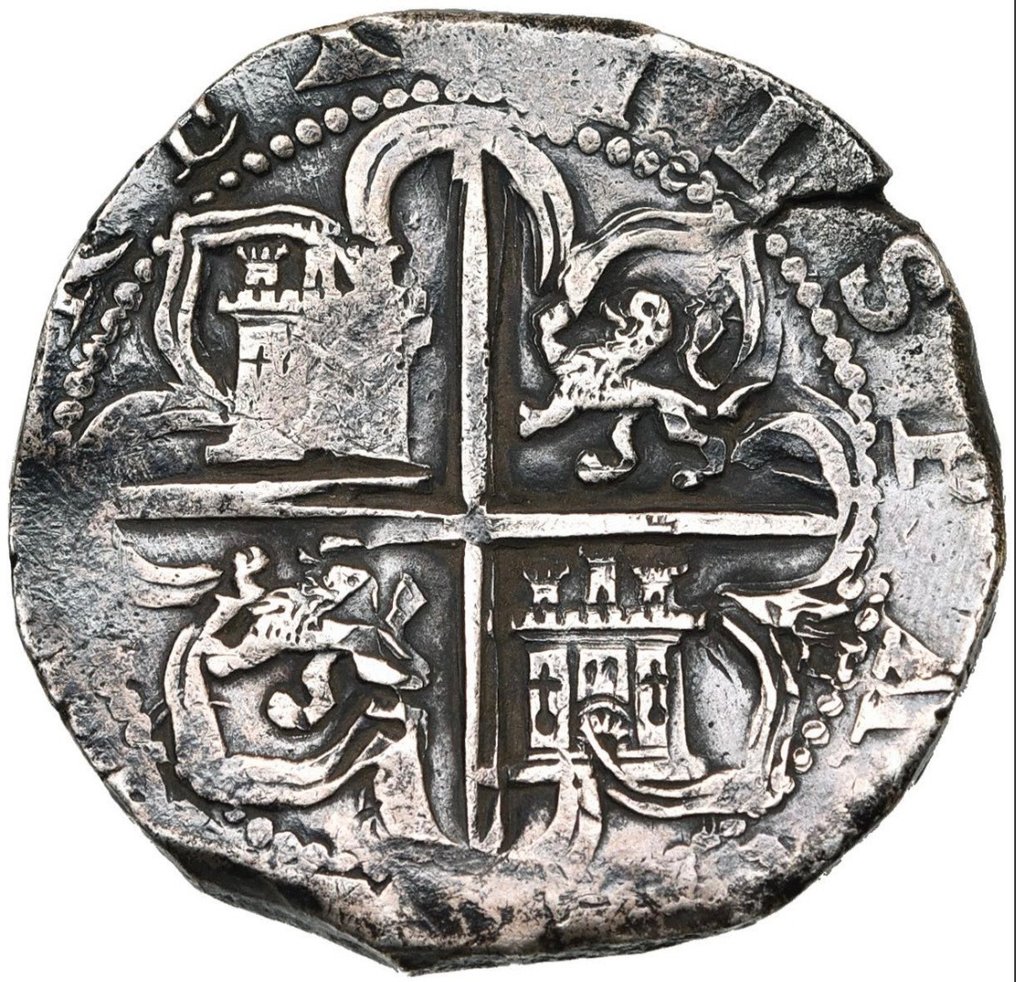España. Felipe II (1556-1598). 8 Reales 1556-1598 / Seville #1.2