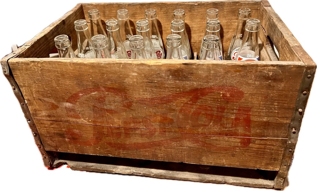 Crate - Wood - Pepsi Cola crate from the 60s #1.1