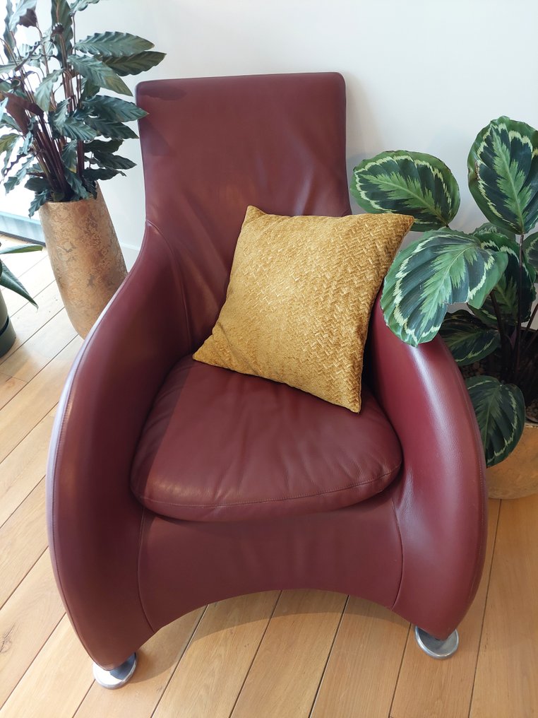 Montis - Gerard van den Berg - Lounge chair - Lodge - Aluminium, Leather #2.1