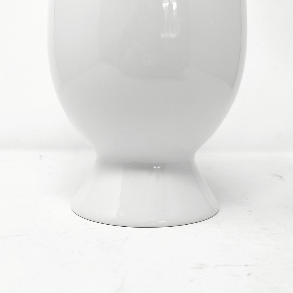 Alessi - Alessandro Mendini - Lidded vase -  NO MAKE-UP  - Ceramic - Series Tendentse #4.3