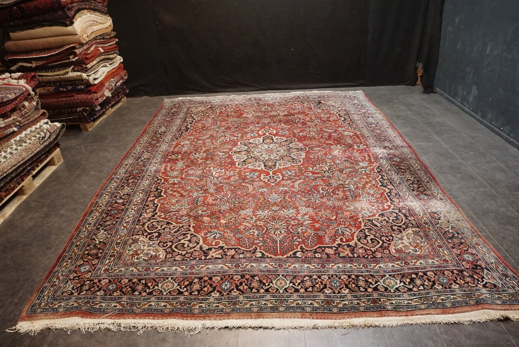 比贾尔 伊朗 - 地毯 - 386 cm - 284 cm - 古董 #1.1