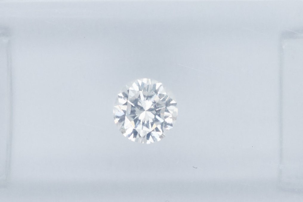 1 pcs 鑽石 - 0.31 ct - 圓形 - F(近乎無色) - VVS1 #1.1