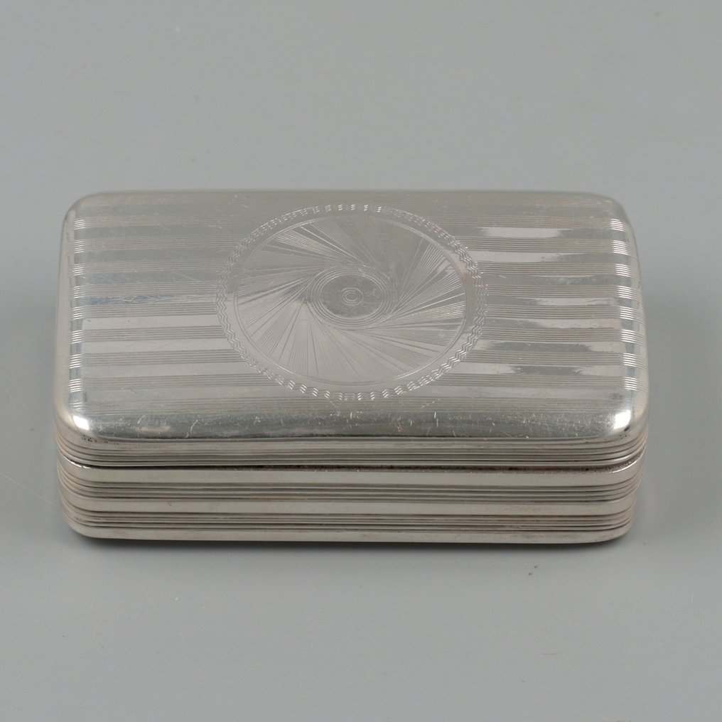 Abraham van Willenswaard 1817, NO RESERVE - 鼻烟盒 - .833 银 #1.1