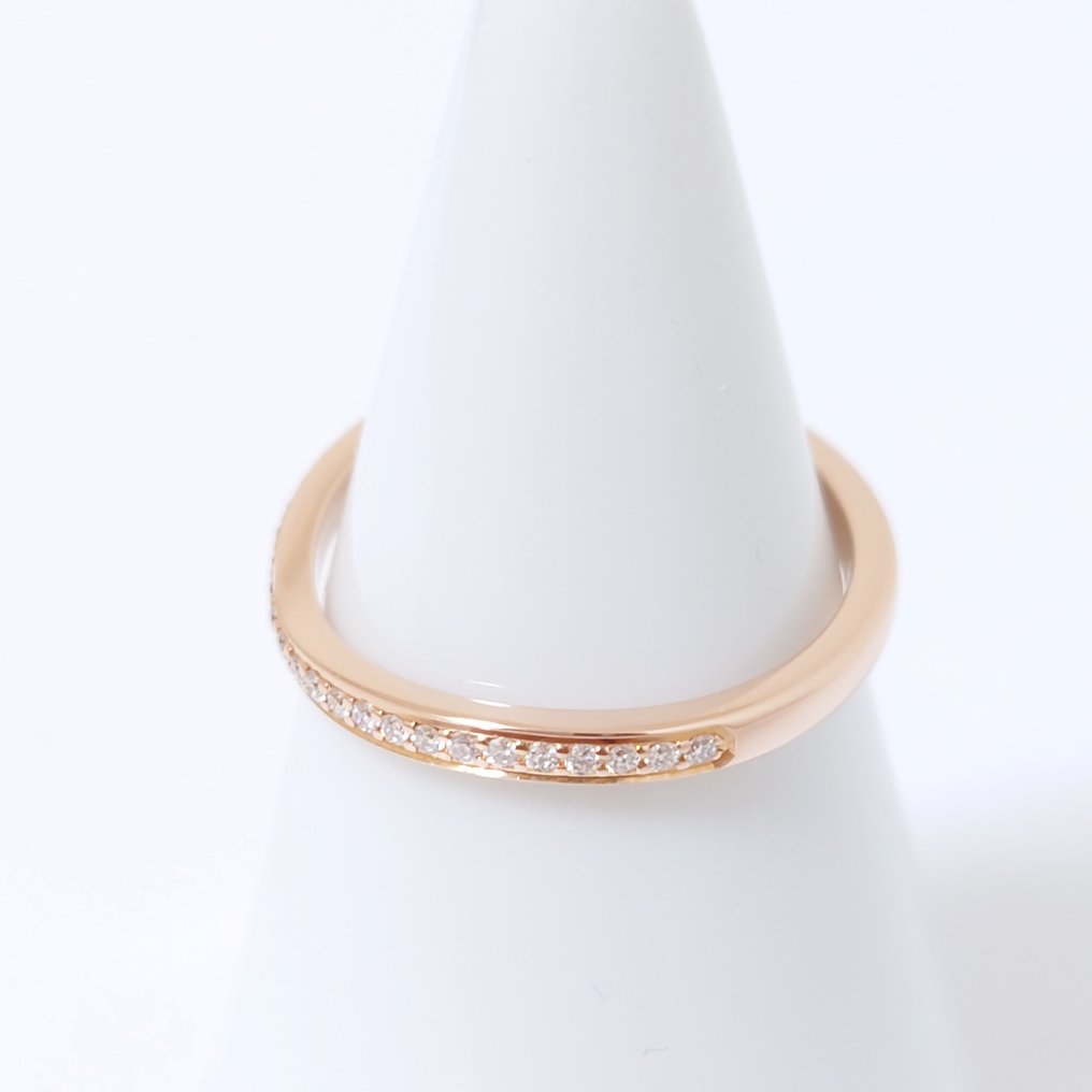 Cartier - Anel - Ballerine curved wedding - 18 K Ouro rosa #2.1