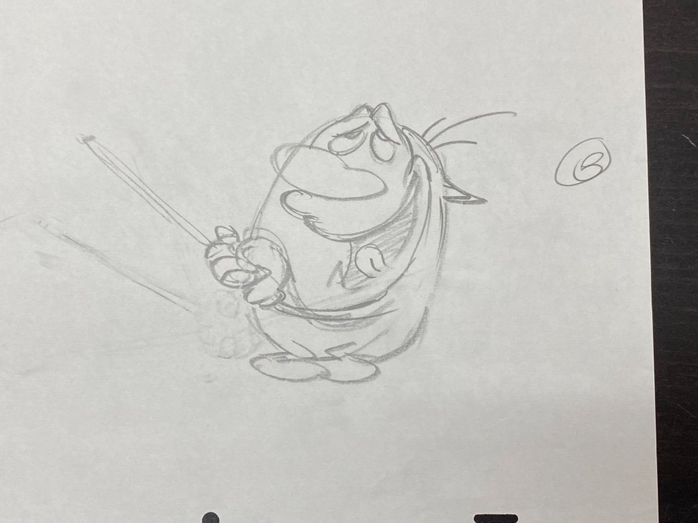 The Ren & Stimpy Show - 1 Original Concept drawing from Spümcø #3.1