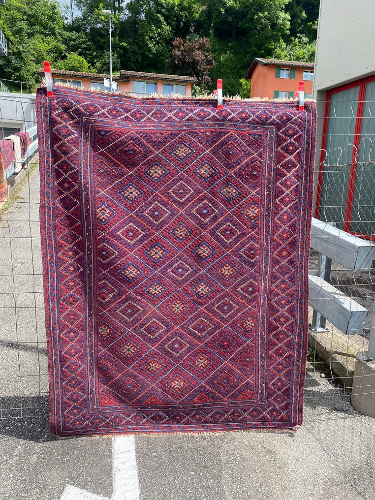 苏马克 - 凯利姆平织地毯 - 190 cm - 148 cm #1.1