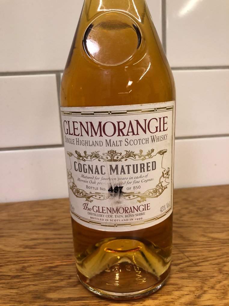 Glenmorangie 14 years old - Cognac Matured - Original bottling  - b. 1999  - 70厘升 #1.2