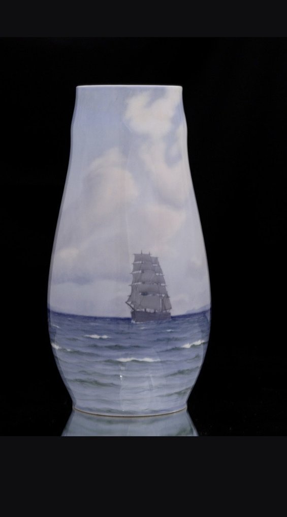 Bing & Grondahl - Vase  - Porzellan #2.2
