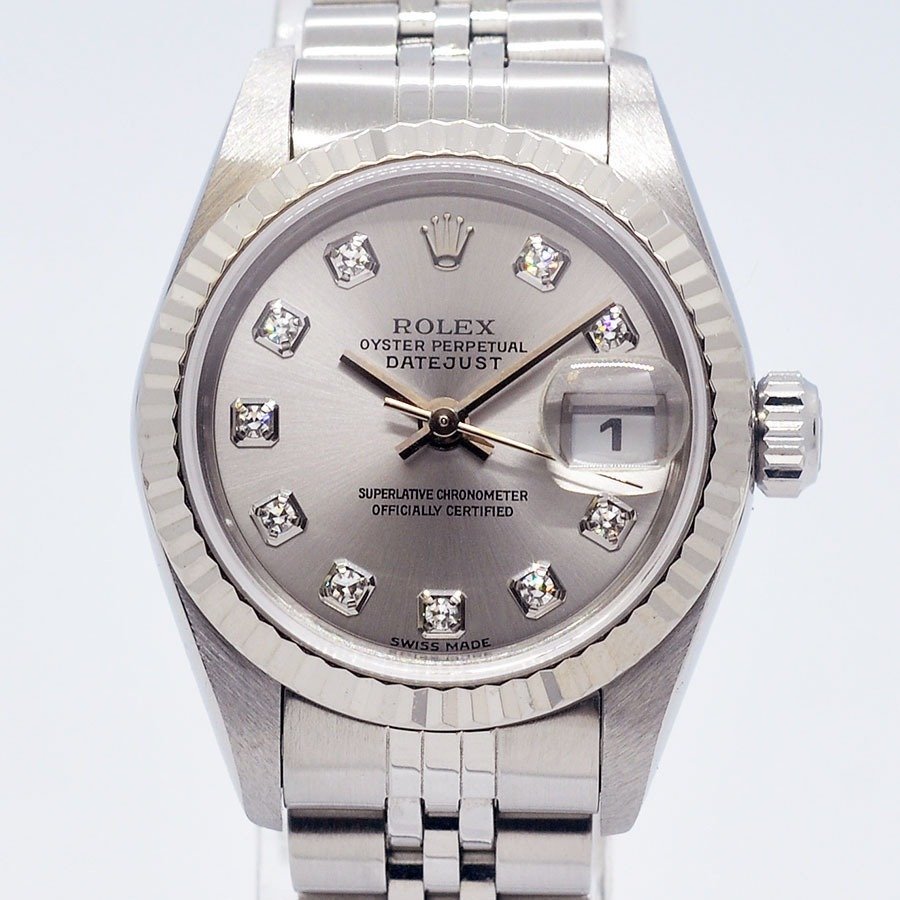Rolex - Oyster Perpetual Datejust Ladies Diamonds - Ref. 79174G - Kobieta - 2000-2010 #1.1