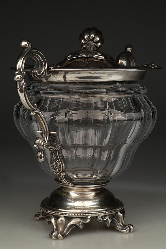 Emile Hugo - Sugar bowl - .950 silver #2.1