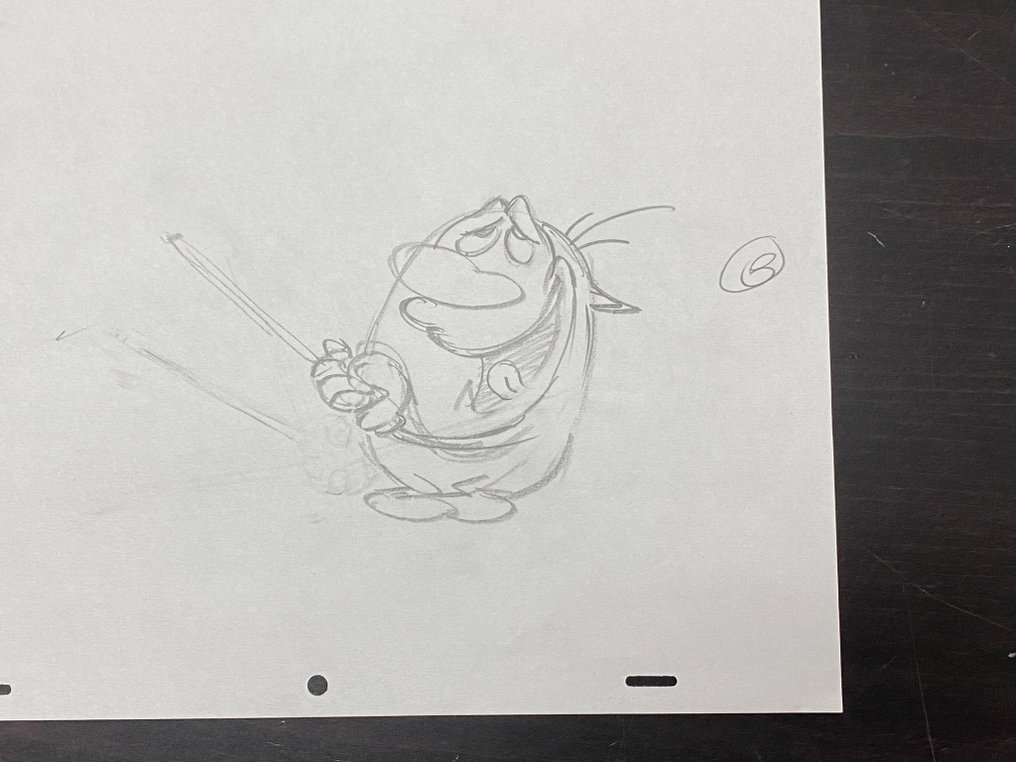 The Ren & Stimpy Show - 1 Original Concept drawing from Spümcø #2.2
