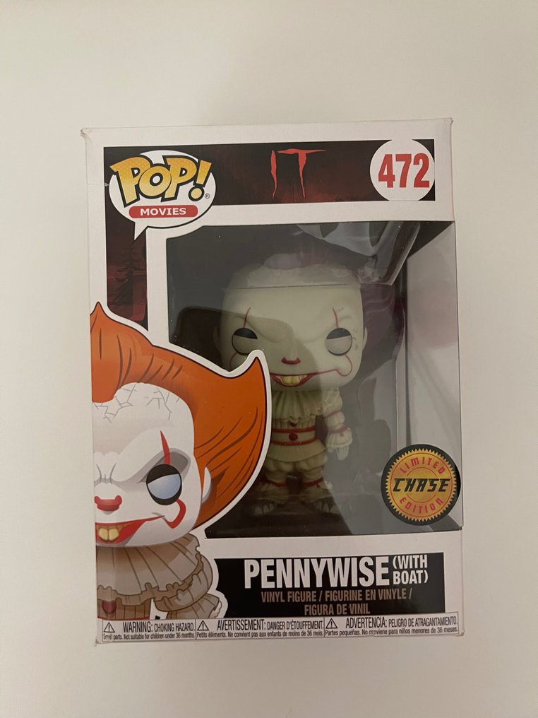 Funko  - Funko Pop Pennywise with Boat #472 Chase - China #1.1