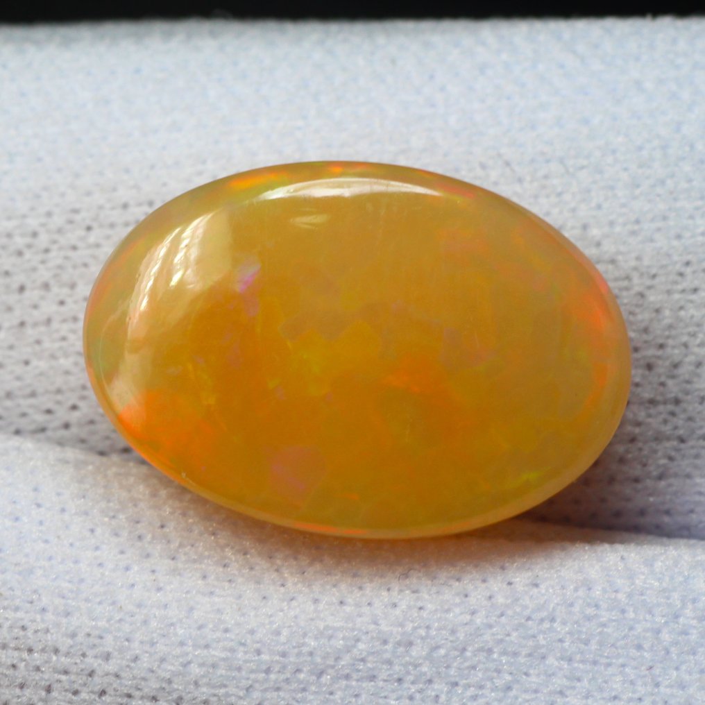 橙色 蛋白石  - 12.45 ct - 国际宝石研究院（IGI） - (IGI) 色彩之玩法 #1.2