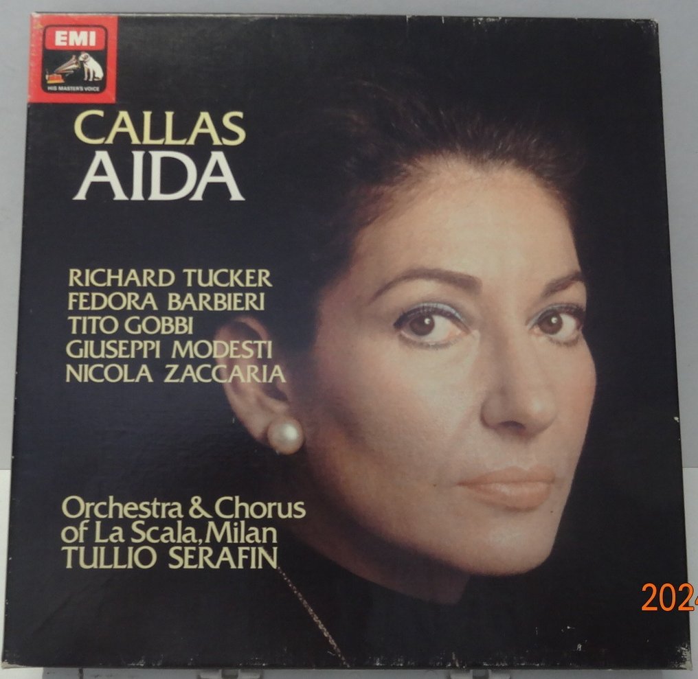 Maria Callas - La Divina - Πολλαπλοί καλλιτέχνες - LP - 1966 #2.1