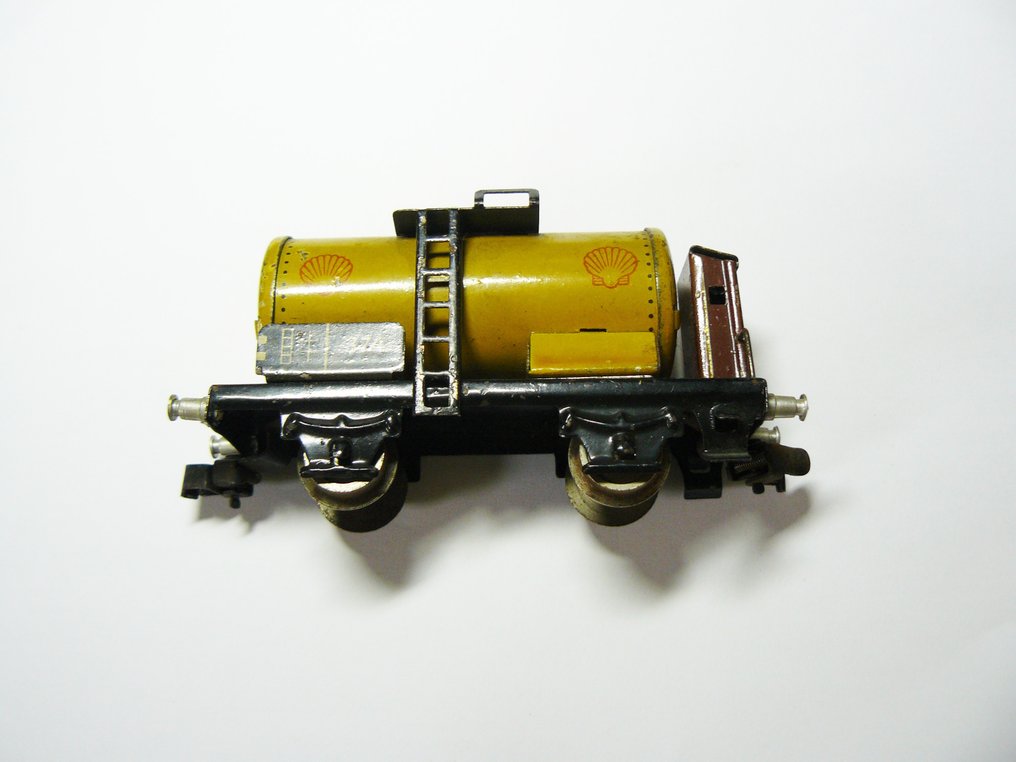 Märklin H0 - 374.2 - Pienoismallijunan vaunu (1) - Shell-rahtivaunu vuodelta 1936 #2.1