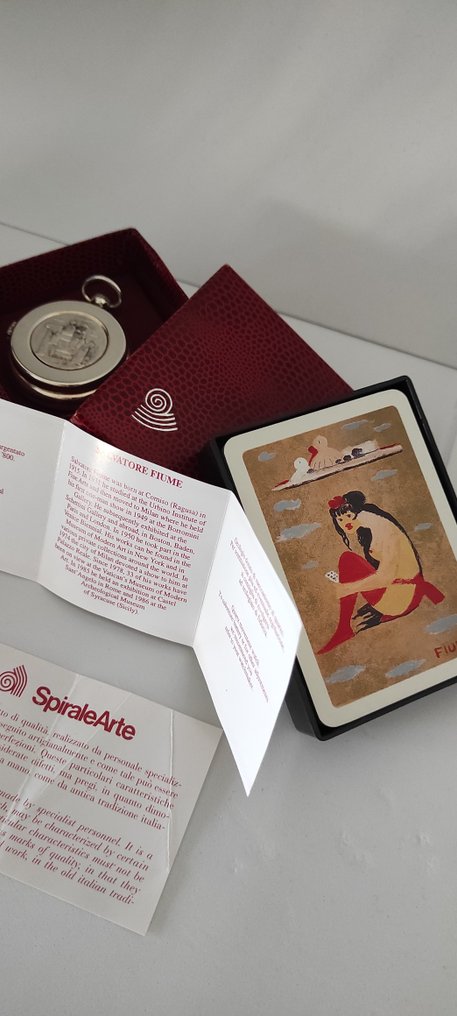 Thematische Sammlung - Taschenuhr, Spielkarten - Salvatore Fiume #1.0