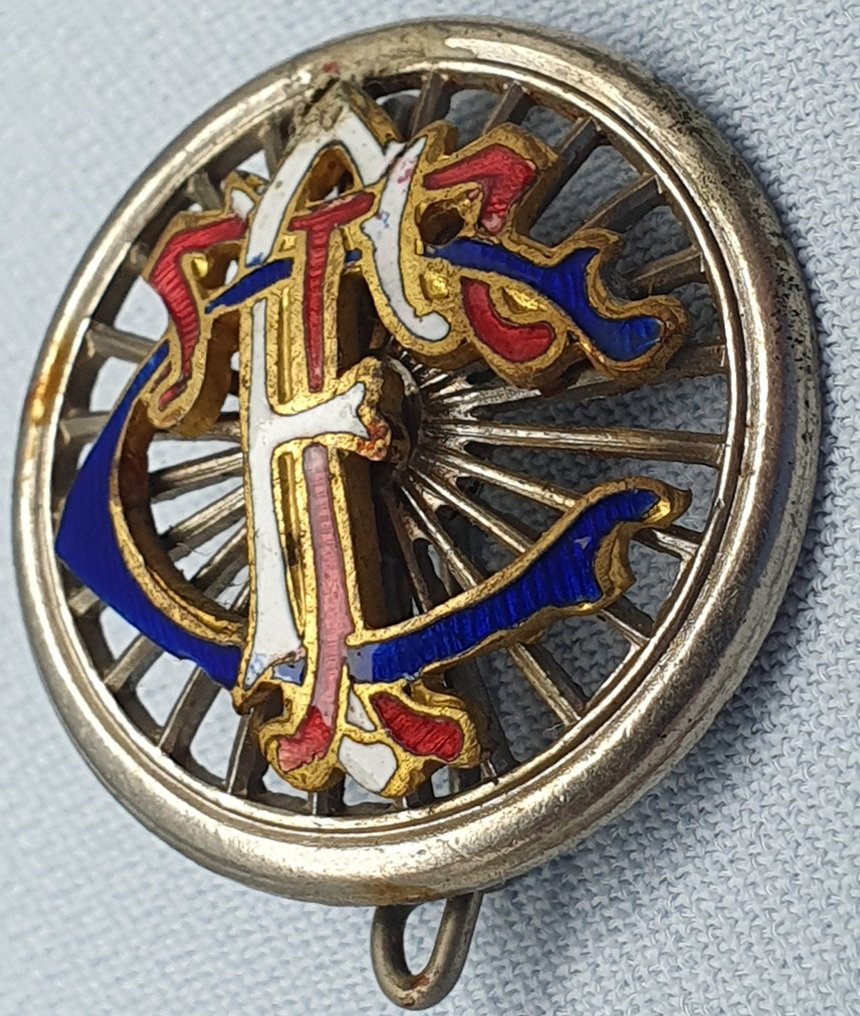 Arvomerkki - Grille Badge - TCF - Ranska - 1900 - keski (2. maailmansota) #2.1